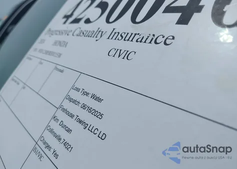 2024 Honda Civic Sport from USA, damaged, VIN 19XFL2H85RE011538